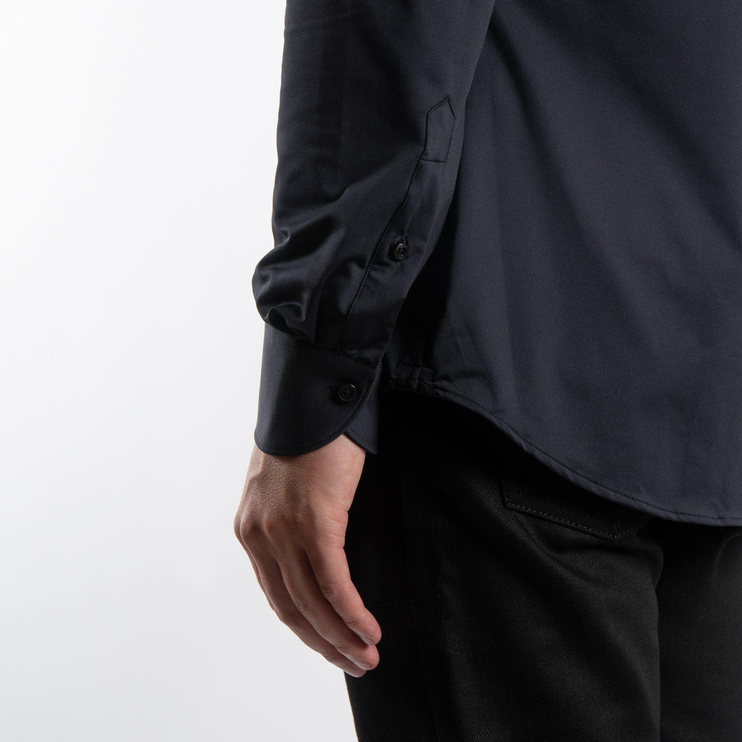 ACTIVE SOLID SHIRT 003 NAVY