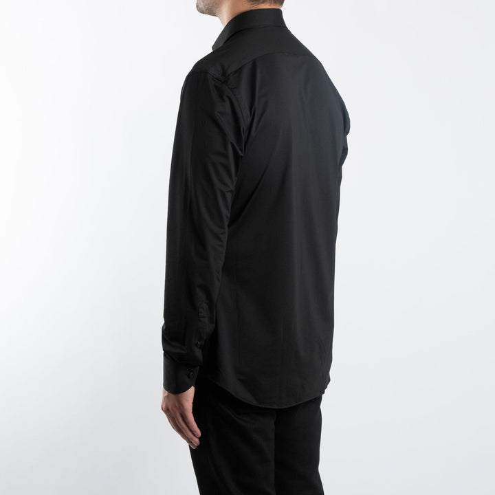 ACTIVE SOLID SHIRT 004 BLACK