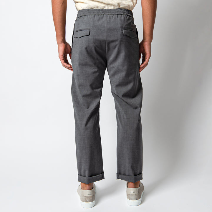TOSADOR WOOL TROUSER Grey