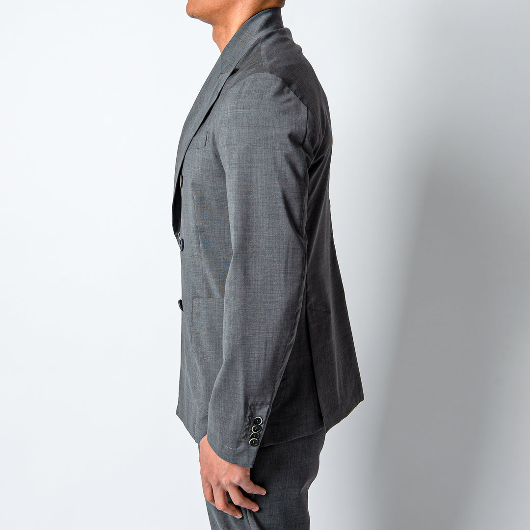 SIROCO WOOL JACKET. Grey