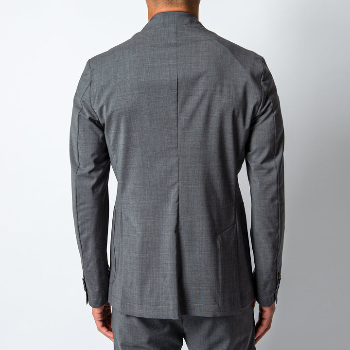 SIROCO WOOL JACKET. Grey
