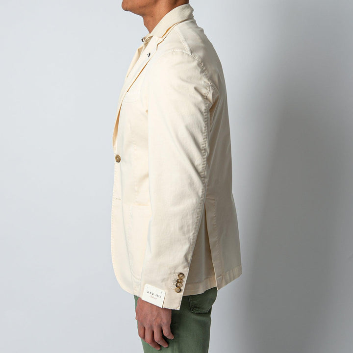 JACK REG COTTON BLAZER OFF WHITE