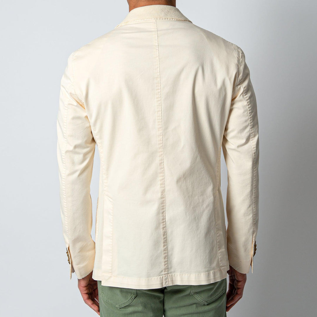 JACK REG COTTON BLAZER OFF WHITE