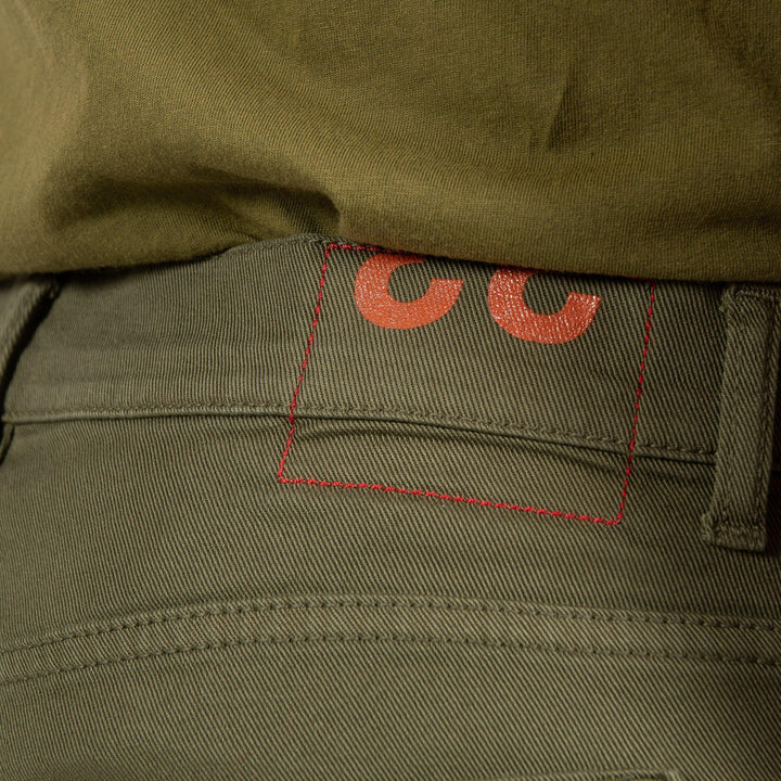GEORGE UP232 COTTON TWILL TROUSER GREEN