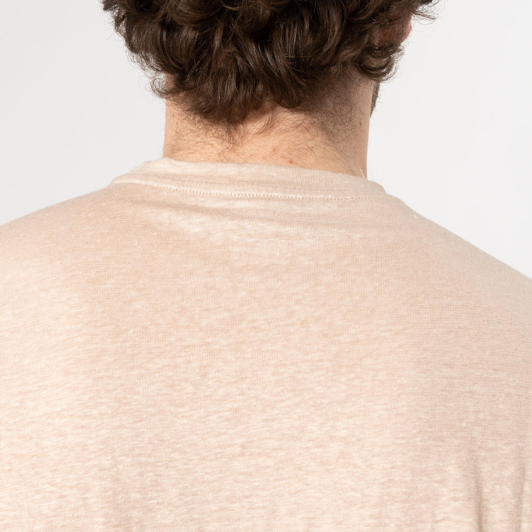 COURTES LINEN T-SHIRT KHAKI
