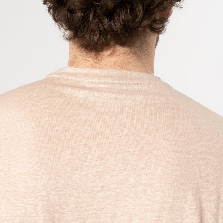 COURTES LINEN T-SHIRT KHAKI