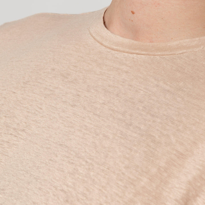 COURTES LINEN T-SHIRT KHAKI