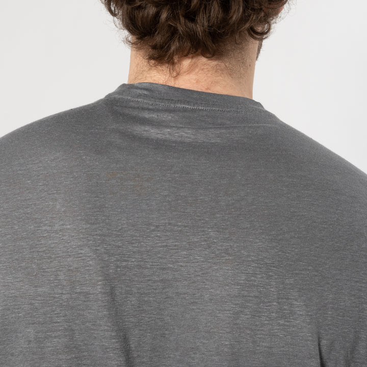 COURTES LINEN T-SHIRT Grey