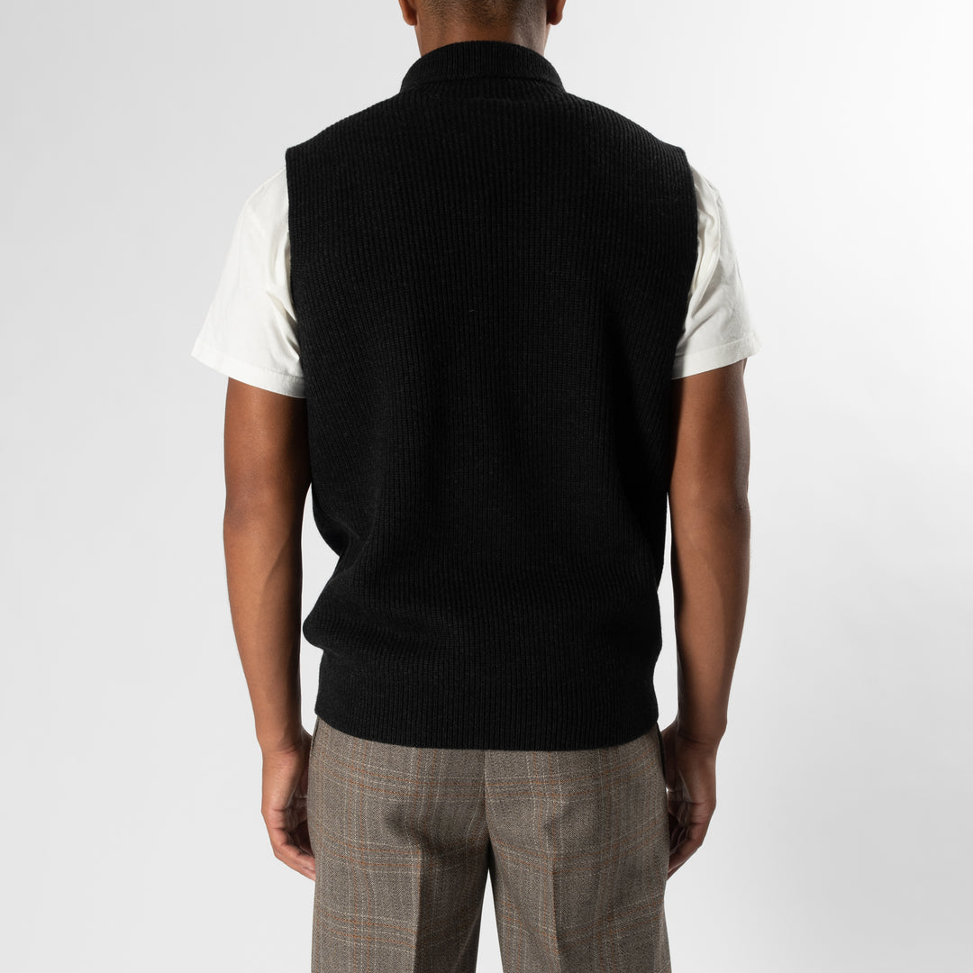 Wool Rollneck Slipover Antracite