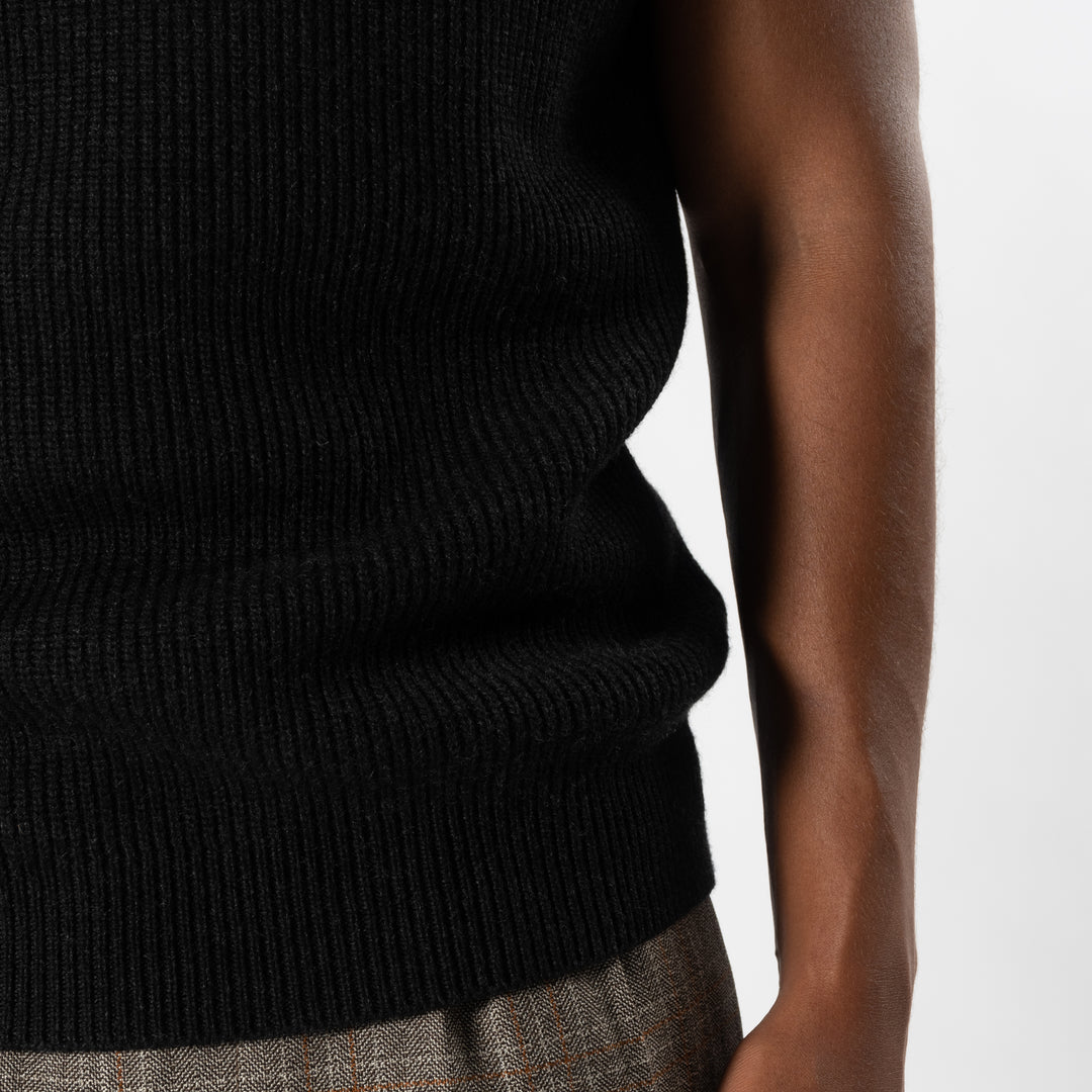 Wool Rollneck Slipover Antracite