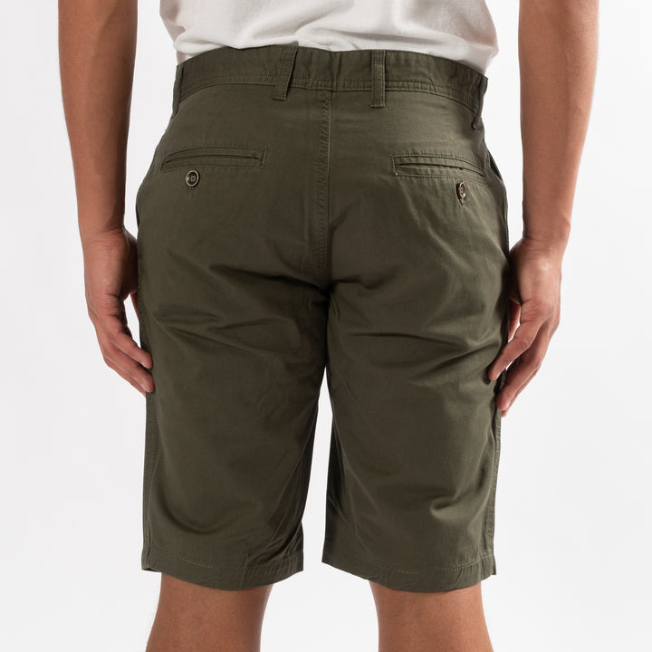 Axel Cotton Shorts Green