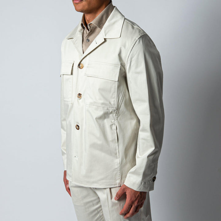 UGO LUXURY OVERSHIRT SAND