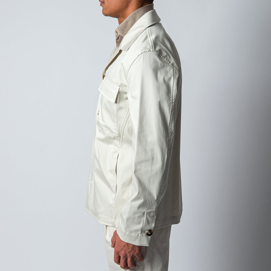 UGO LUXURY OVERSHIRT SAND