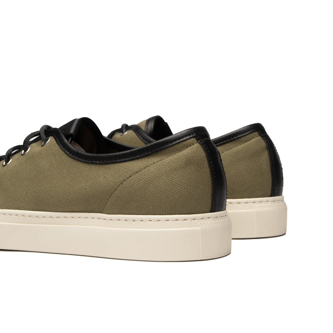 LIMITED EDITION CANVAS SNEAKER ARMY GREEN