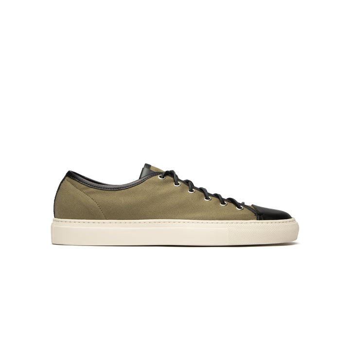 LIMITED EDITION CANVAS SNEAKER ARMY GREEN