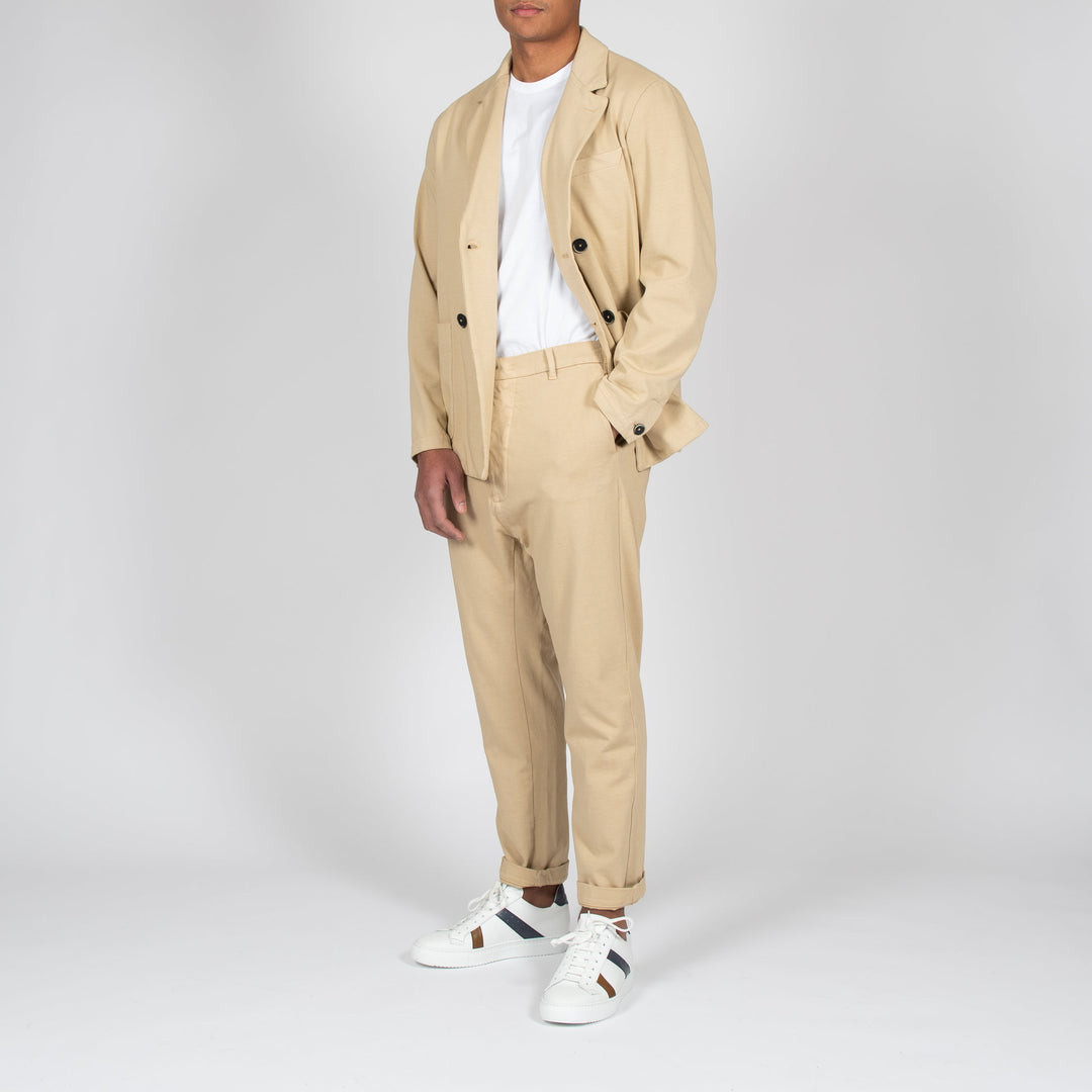 MOLENA JERSEY BLAZER BEIGE