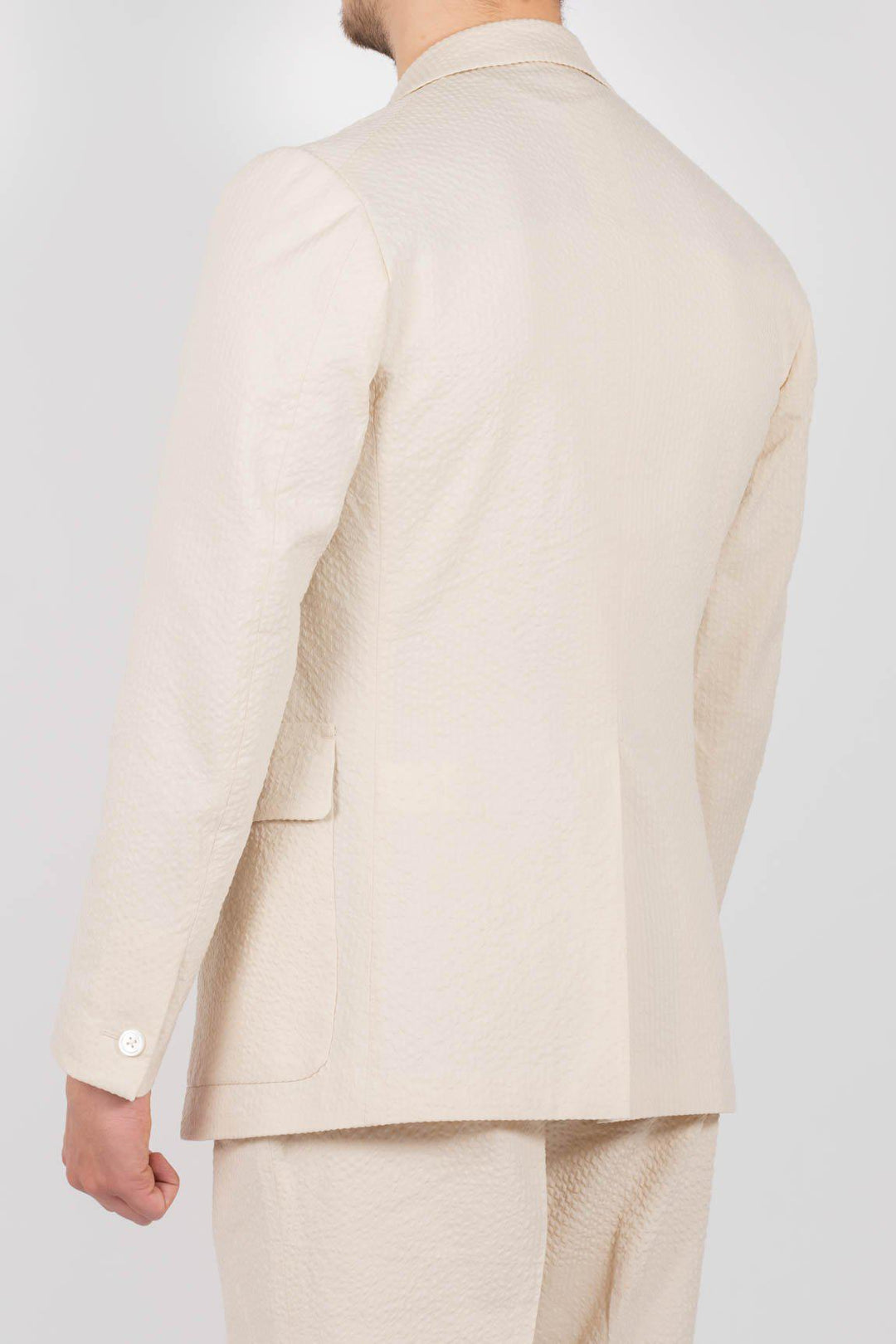 SEERSUCKER JACKET CREAM
