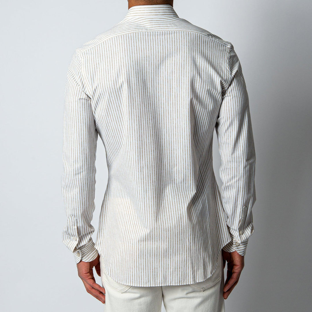 ACTIVE SHIRT BEIGE STRIPE