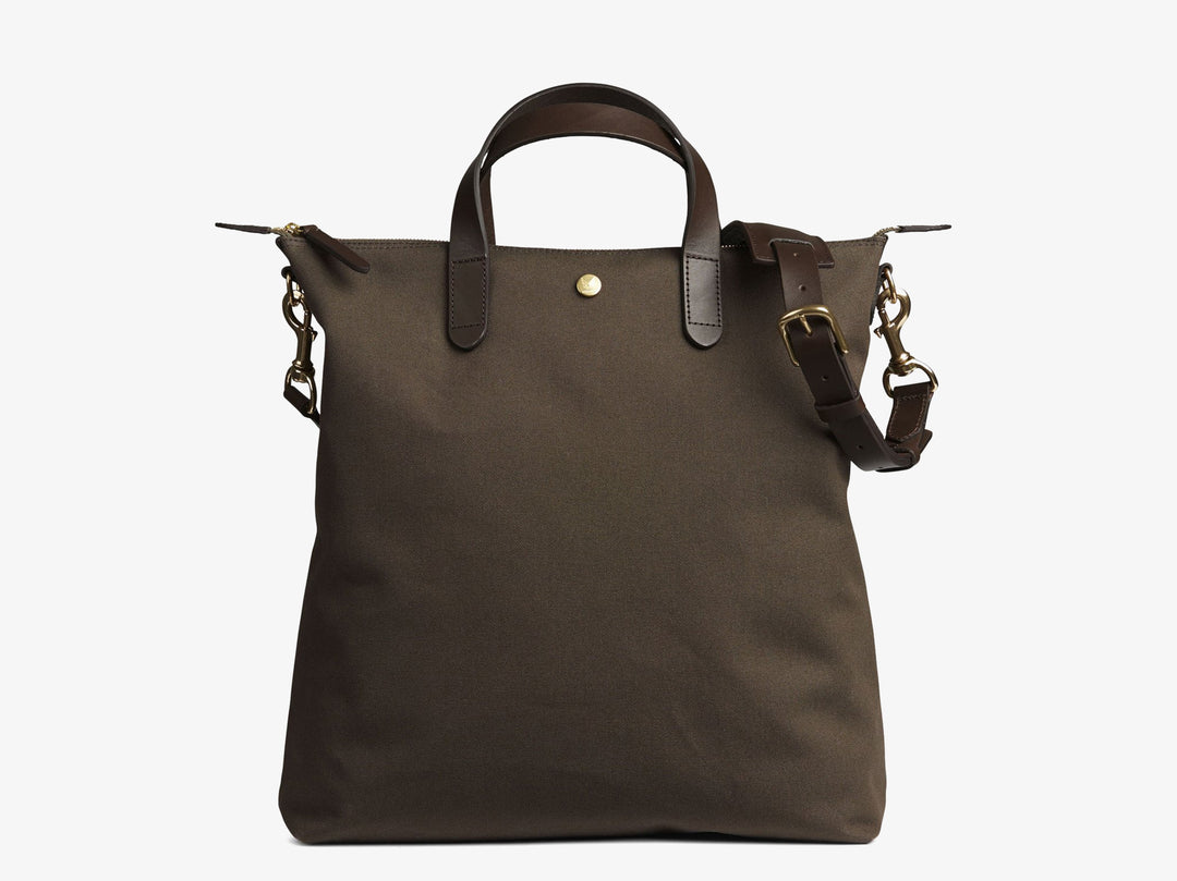 MS SHOPPER ARMY/DARK BROWN
