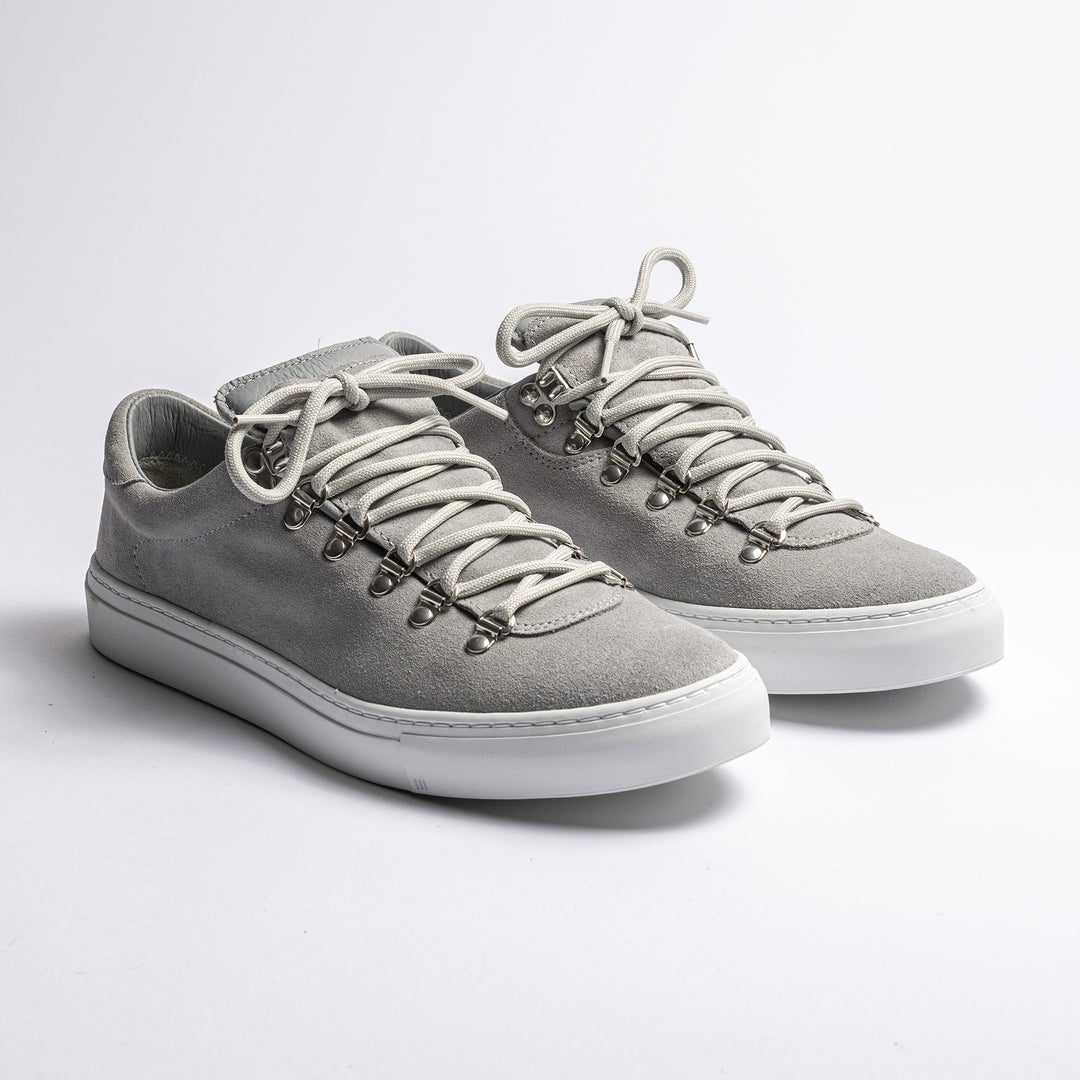 Marostica Lav Sneaker Ruskind Grå
