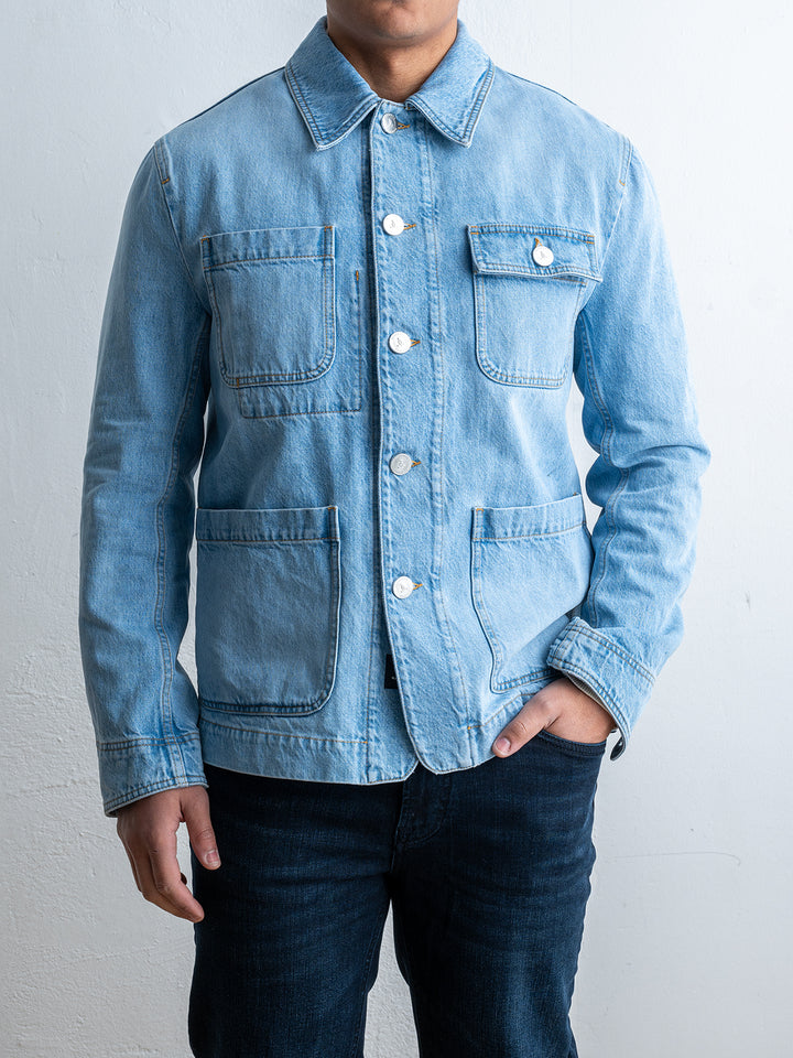 Morrison Luxury Overshirt Light Denim