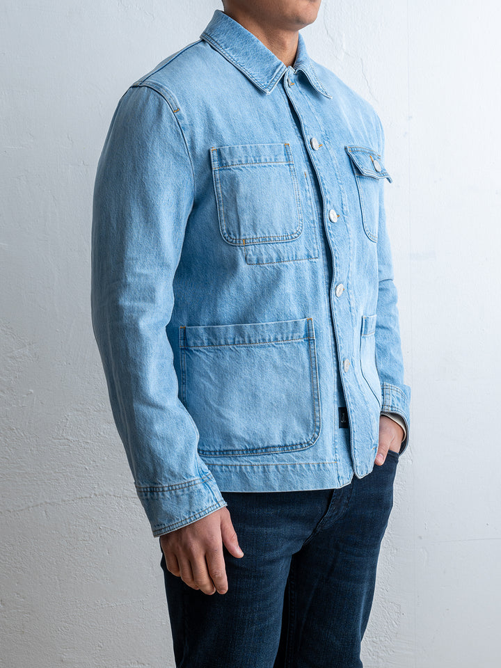 Morrison Luxury Overshirt Light Denim