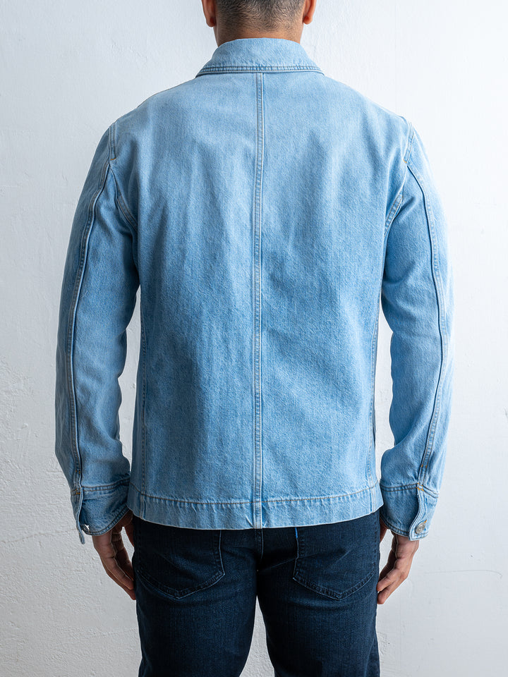 Morrison Luxury Overshirt Light Denim