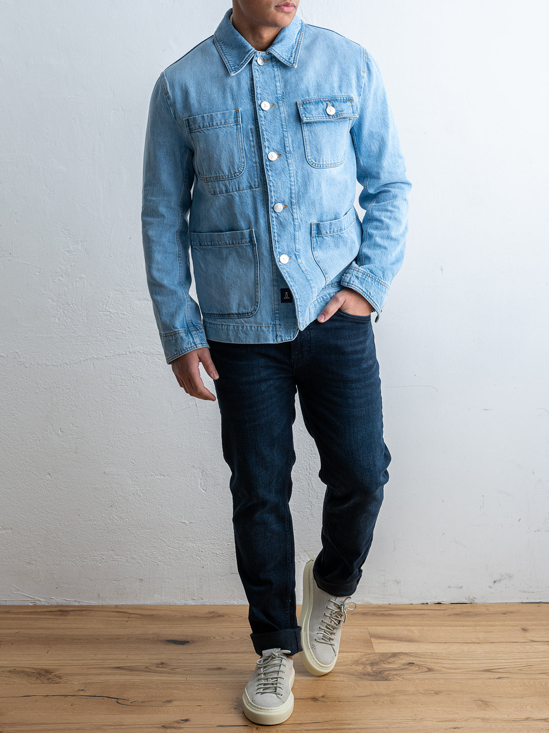 Morrison Luxury Overshirt Light Denim