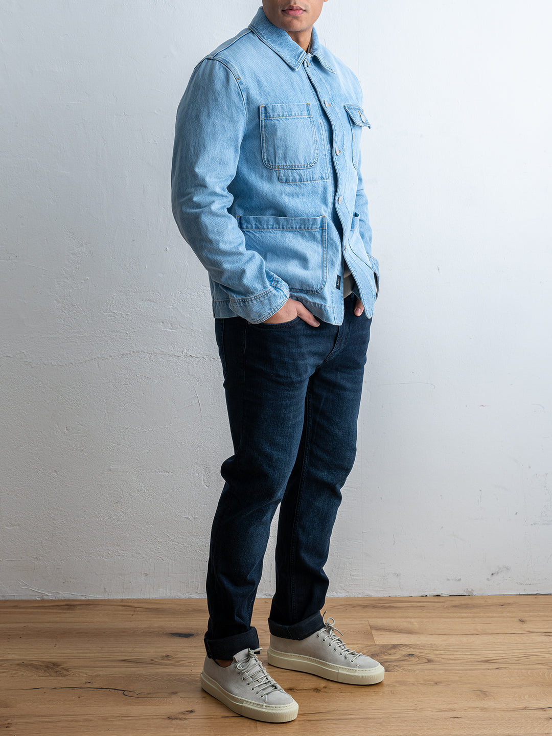 Morrison Luxury Overshirt Light Denim
