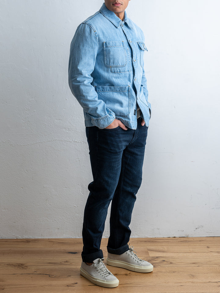Morrison Luxury Overshirt Light Denim