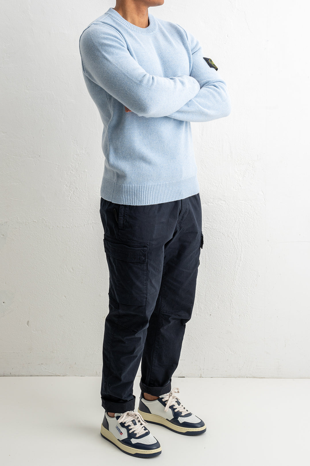 Lambswool Crewneck 5100072 Sky Blue