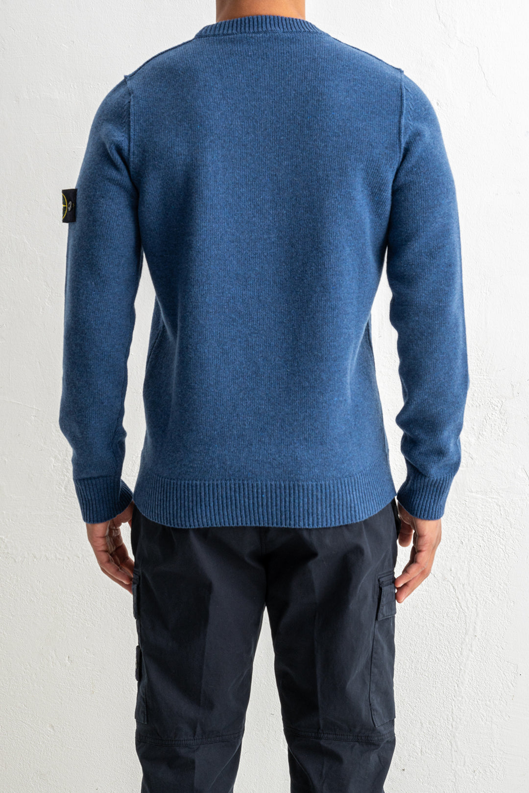 Lambswool Crewneck 5100072 STEEL BLUE