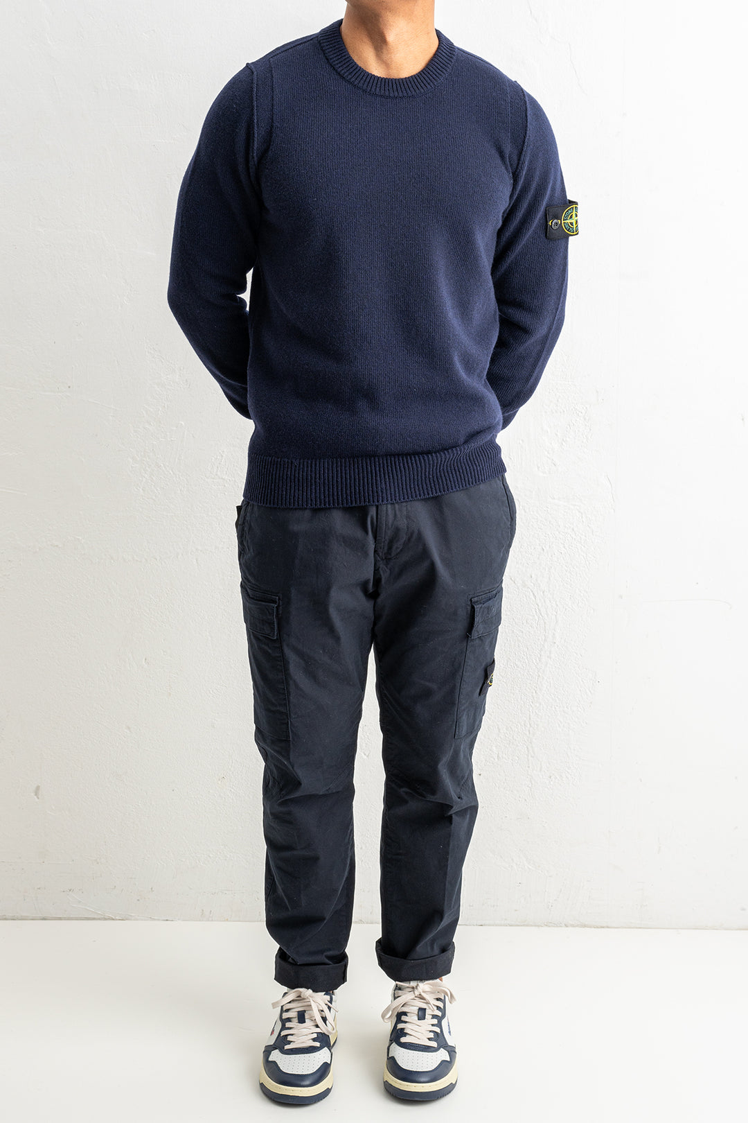 Lambswool Crewneck 5100072 Navy Blue