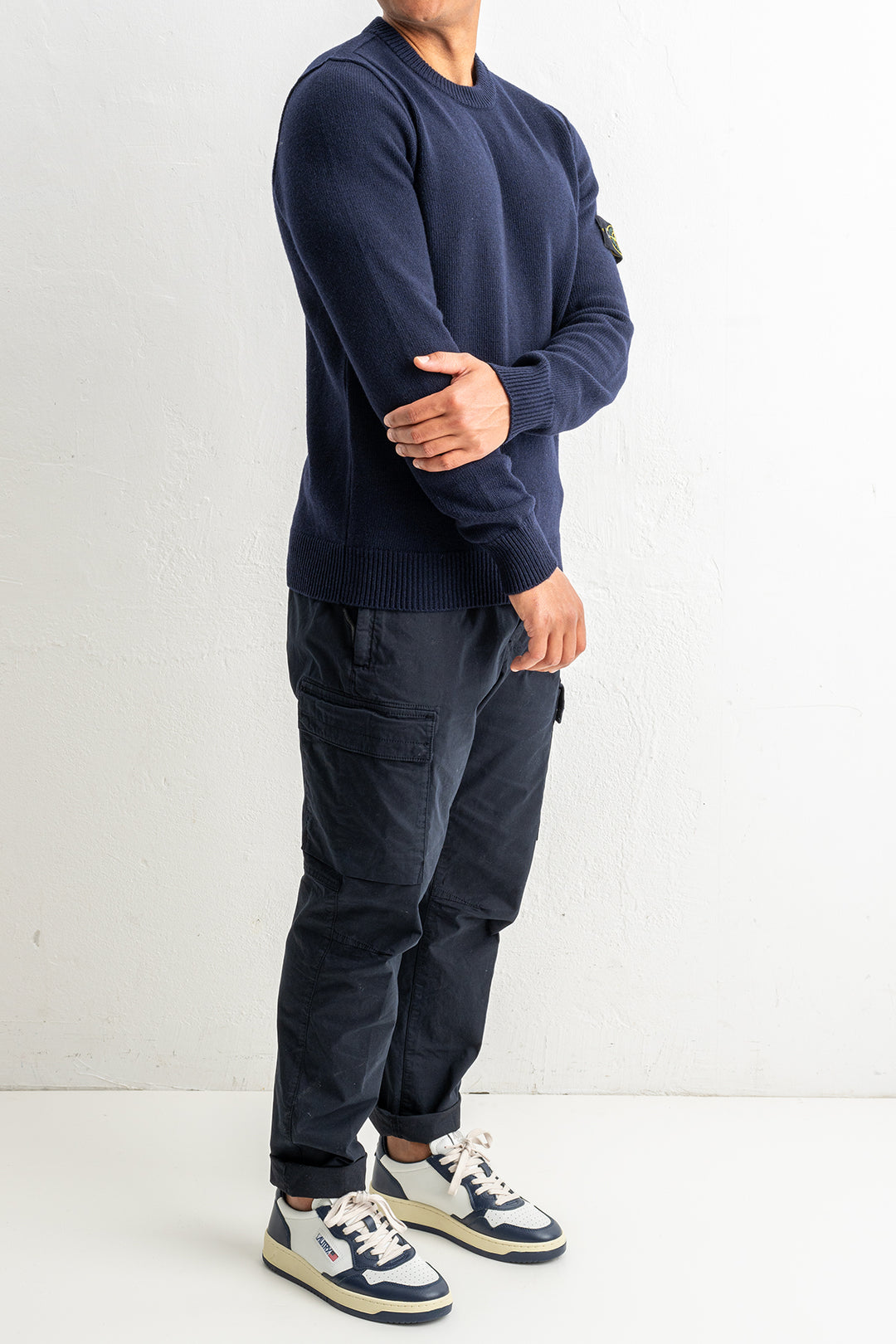 Lambswool Crewneck 5100072 Navy Blue