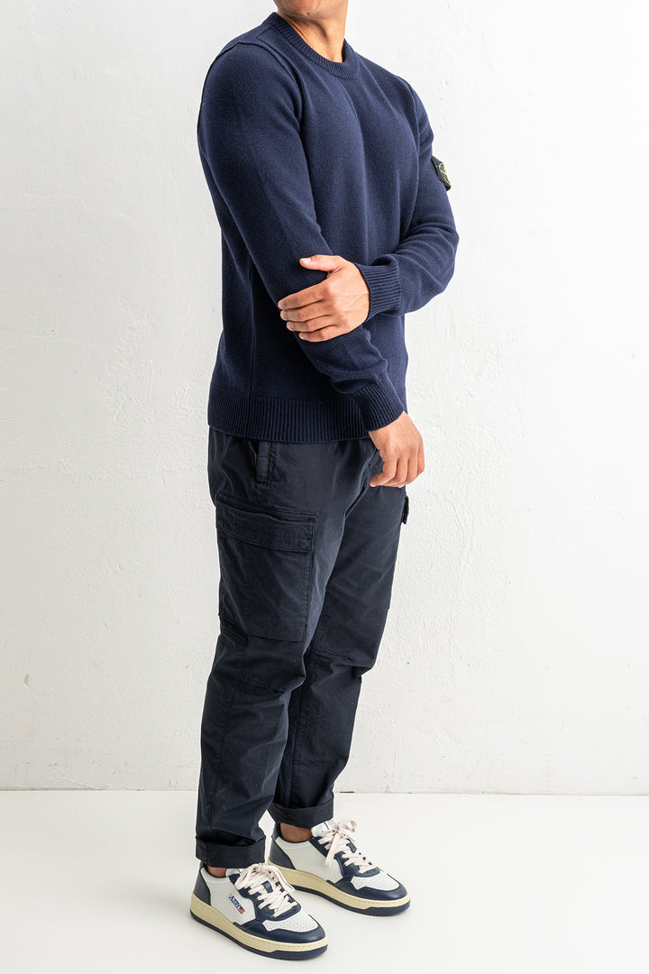 Lambswool Crewneck 5100072 Navy Blue