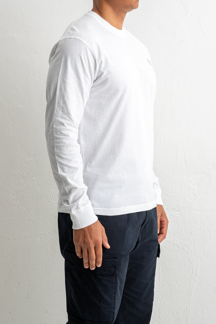 Organic Cotton Jersey Fissato Effect 2100030 White