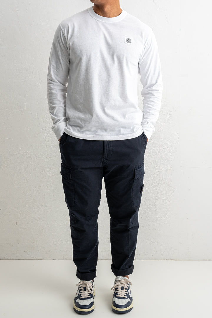 Organic Cotton Jersey Fissato Effect 2100030 White