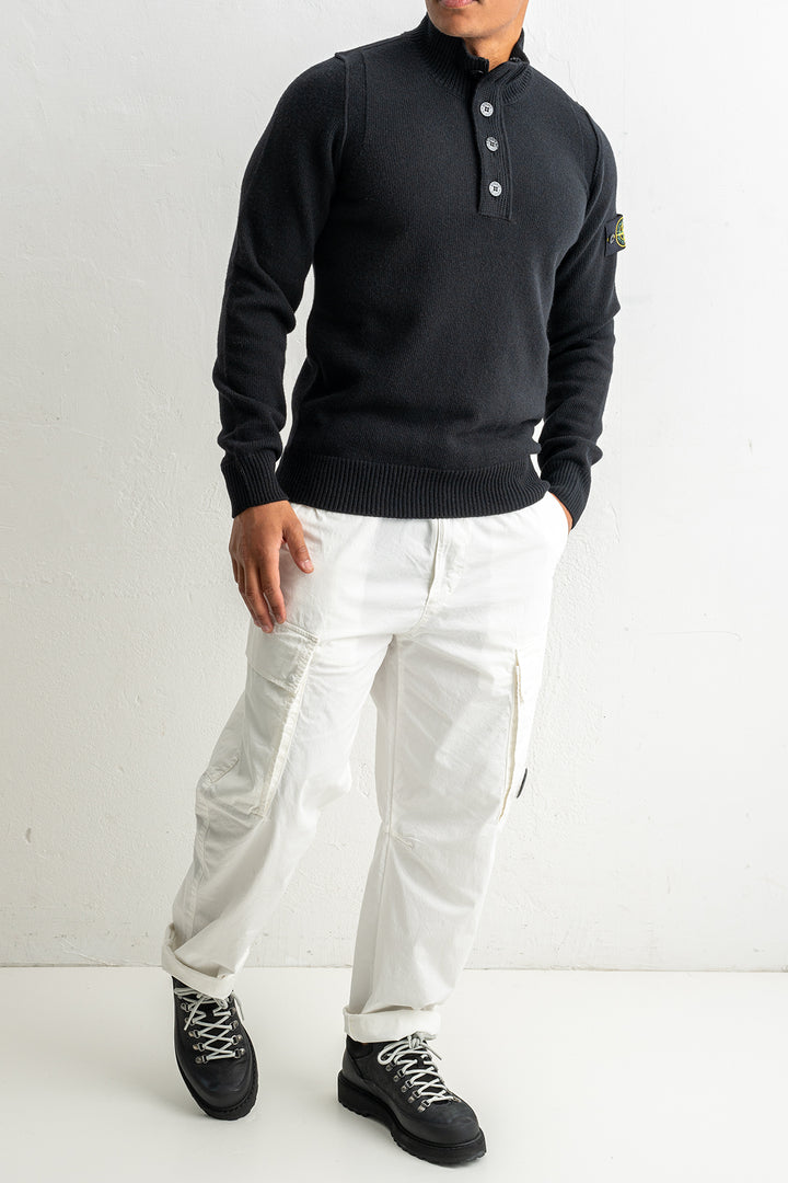 Lambswool Half Zip Sweater 5100040 Black