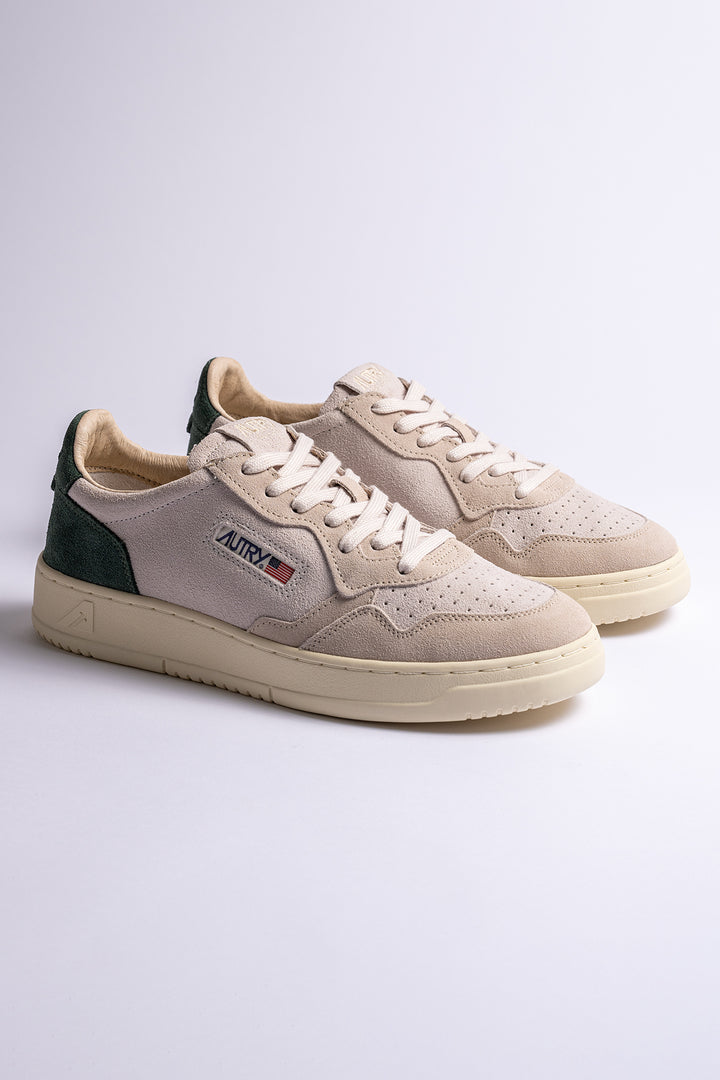Medalist Tric Suede Sneaker Sand/Green