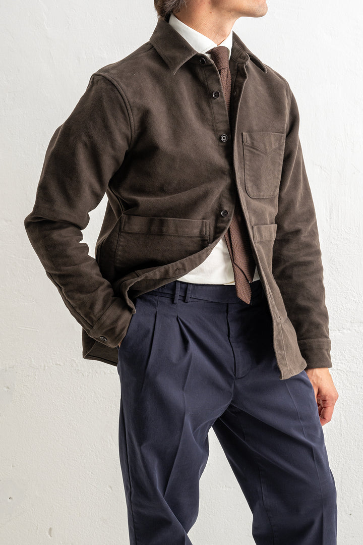 Moleskin UT Overshirt Brown