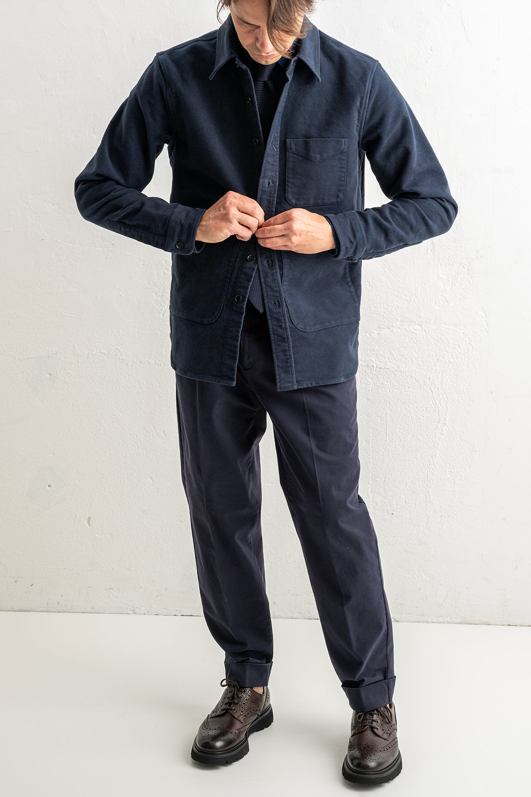 Moleskin UT Overshirt Navy
