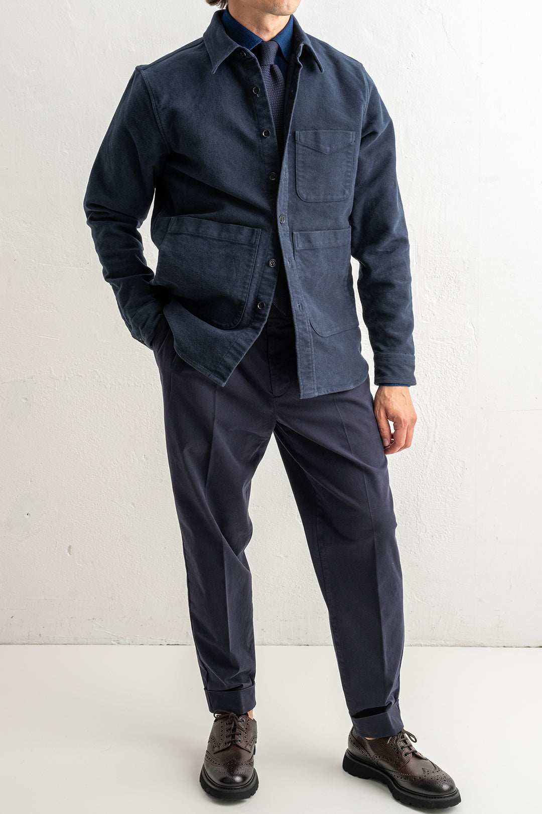 Moleskin UT Overshirt Navy