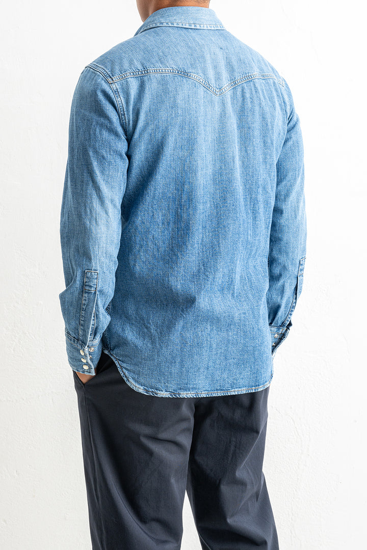 Morrison Luxury Overshirt Light Denim