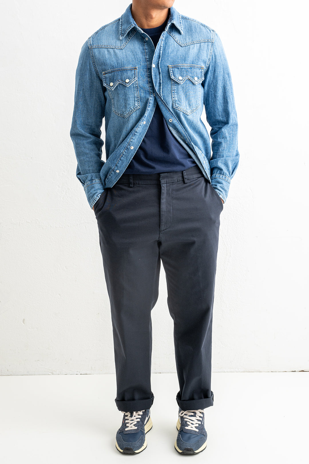 Morrison Luxury Overshirt Light Denim