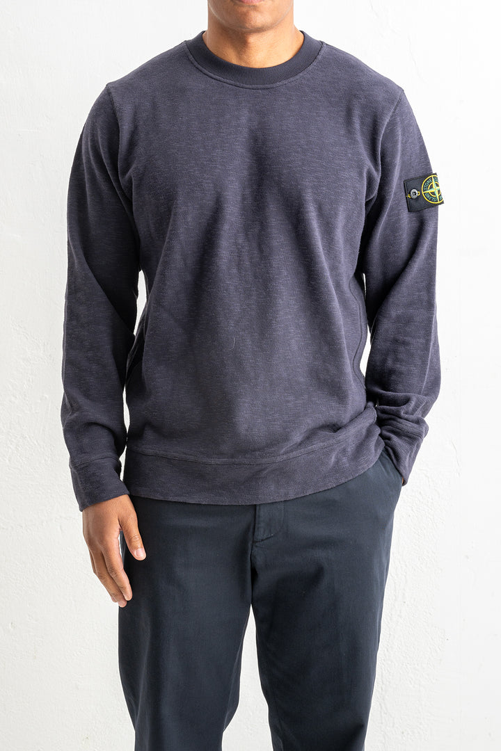 Vanisé Brushed Heavy Cotton Jersey Crewneck 6100053 INK
