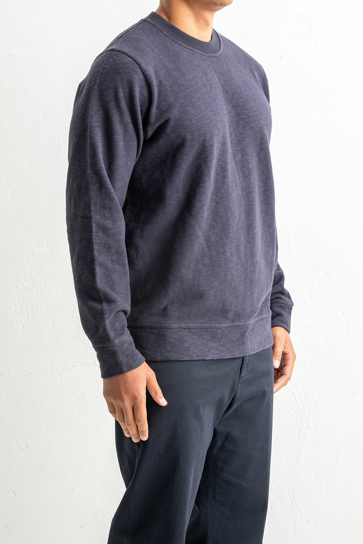 Vanisé Brushed Heavy Cotton Jersey Crewneck 6100053 INK