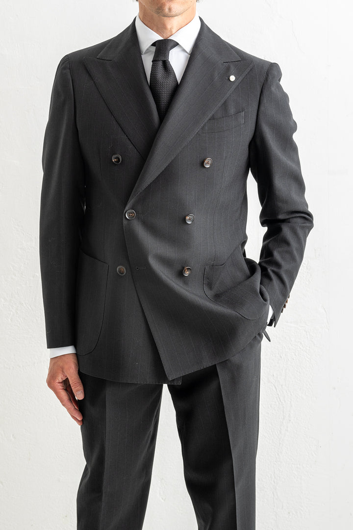 Double Breasted Tailor Blazer Black