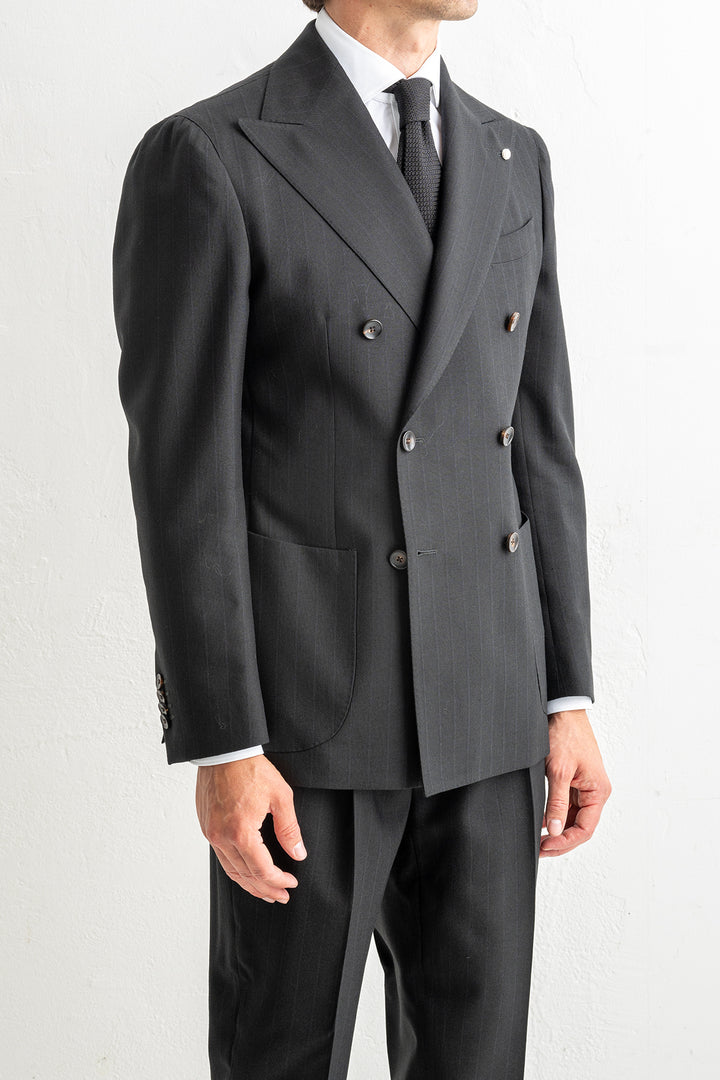 Double Breasted Tailor Blazer Black