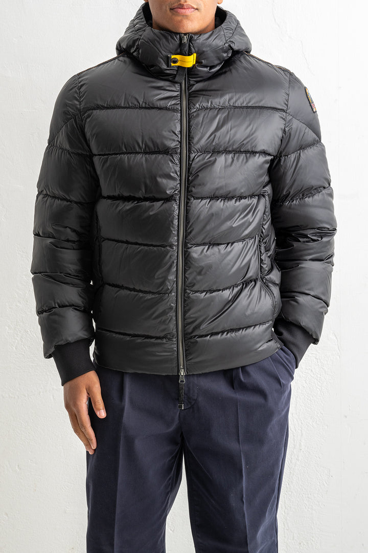 Pharrell Hooded Bomber Jacket Black