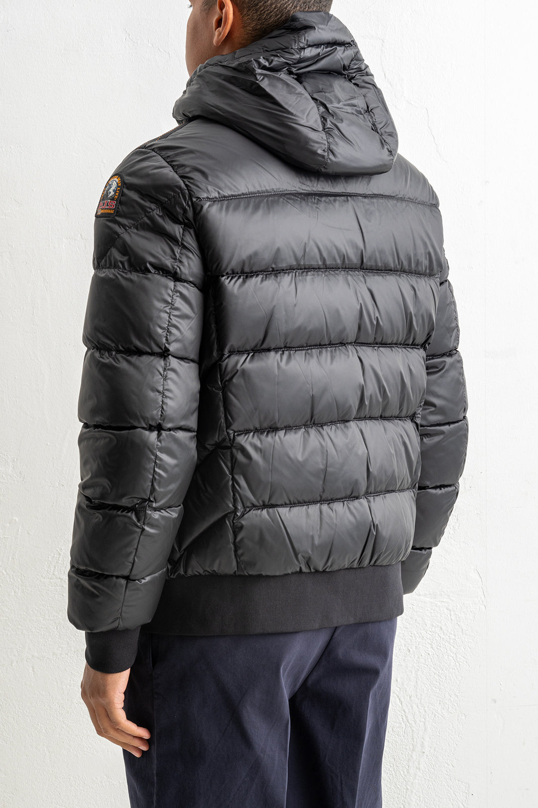 Pharrell Hooded Bomber Jacket Black